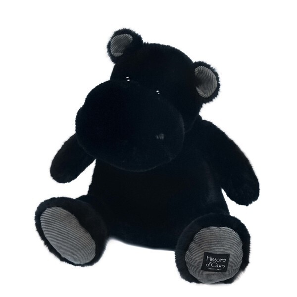 Peluche Hippo Hip Star noir 40cm