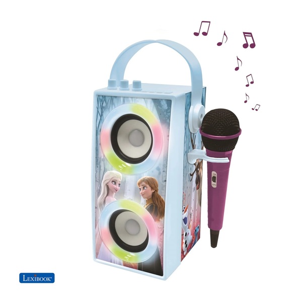 Enceinte Bluetooth transportable avec micro - La Reine des Neiges