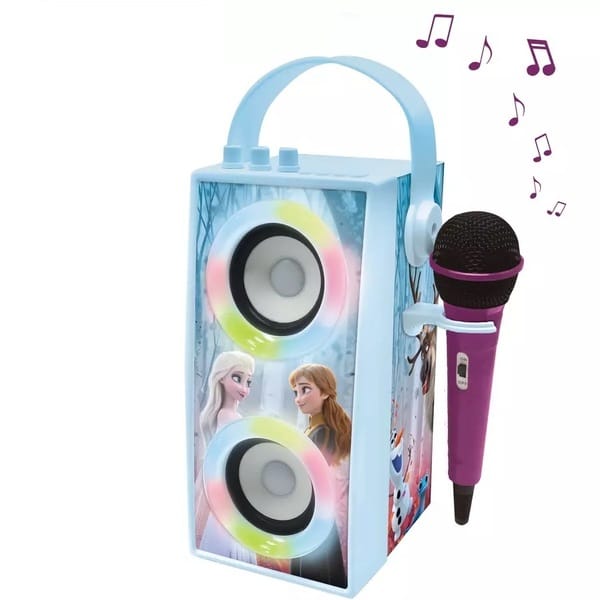 Enceinte Bluetooth transportable avec micro - La Reine des Neiges