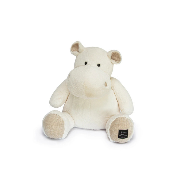 Hippo Hip - Peluche Hippopotame Ivoire - 85 cm