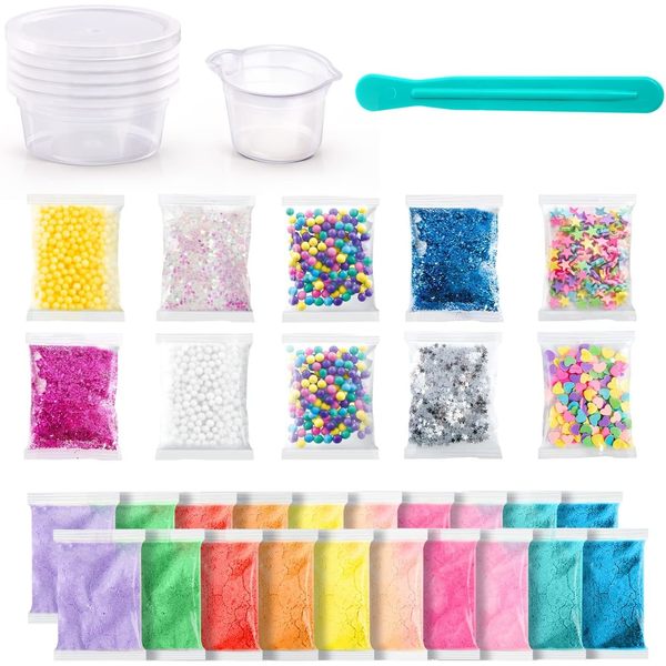 Coffret slime Mix in 20 pots