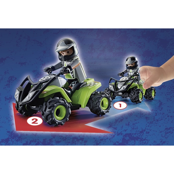 71093 - Playmobil City Action - Pilote de course et Quad