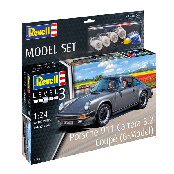 Maquette voiture Porsche G 911 Carrera 3.2 Coupé