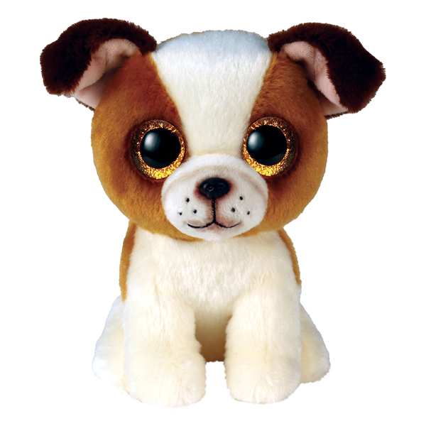 Peluche chien Beanie Boo s Hugo 15 cm TY King Jouet Peluches animaux et autres TY