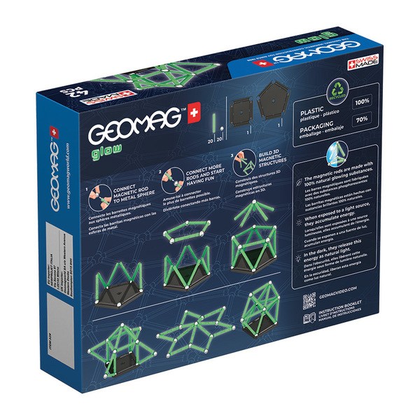 Geomag Glow - Ecofriendly 42 pièces 