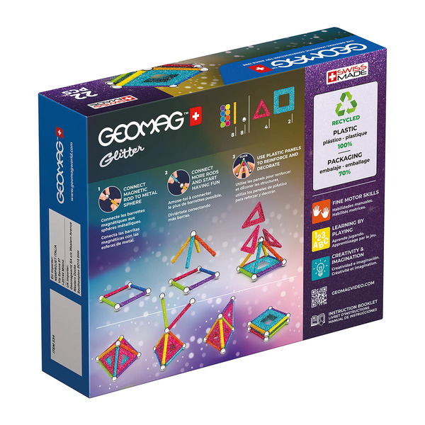 Geomag - Glitter 22 pcs