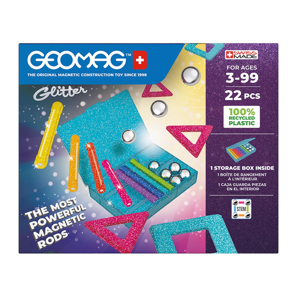 Geomag - Glitter 22 pcs