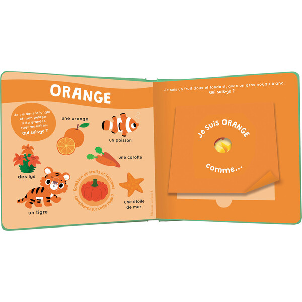 Mon livre des odeurs et des couleurs - fruits en folie