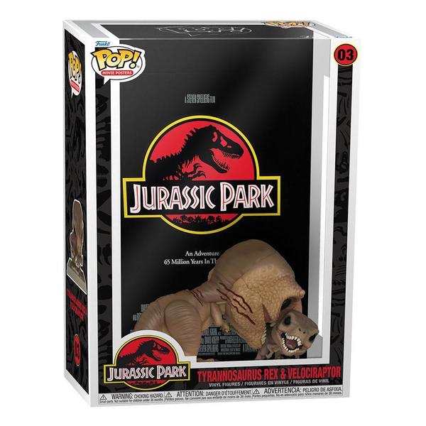 Figurine Funko Tyrannosaurus Rex et Veloricaptor - Jurassic World