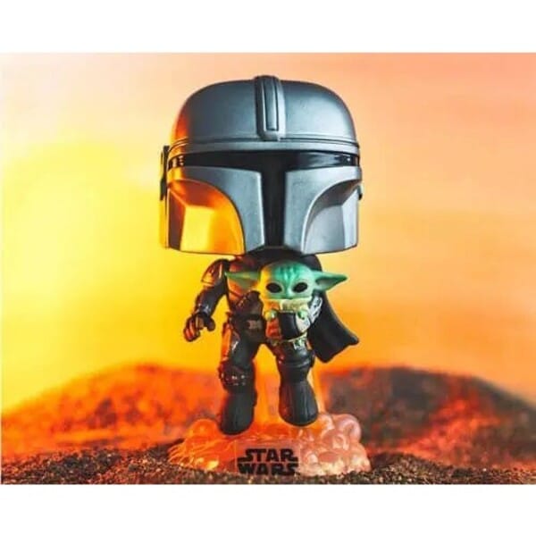 Figurine Funko Pop - The Mandalorian et Grogu - N°402