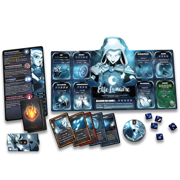 Dice Throne S1 : Barbare VS Elfe lunaire