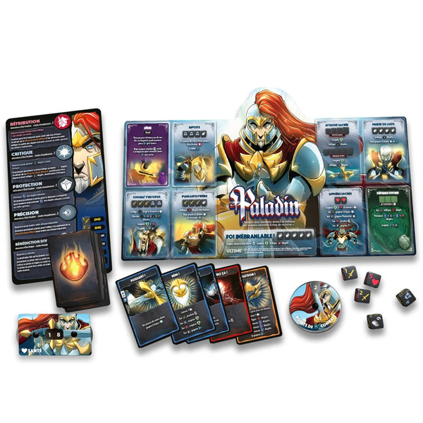 Dice Throne : Moine VS Paladin 