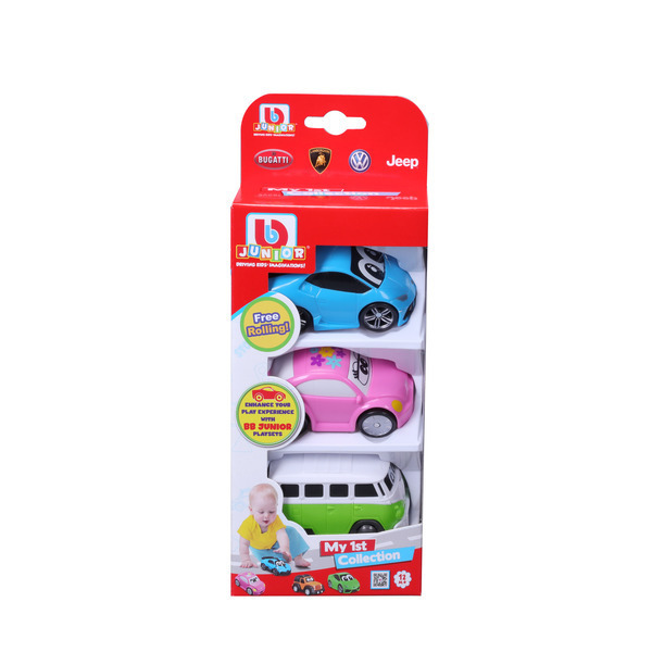 Pack de 3 véhicules Ma première collection (modèle aléatoire)