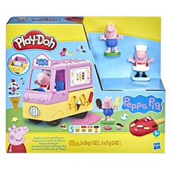 Pâte à modeler Play-Doh - Peppa Pig et le camion de glace 