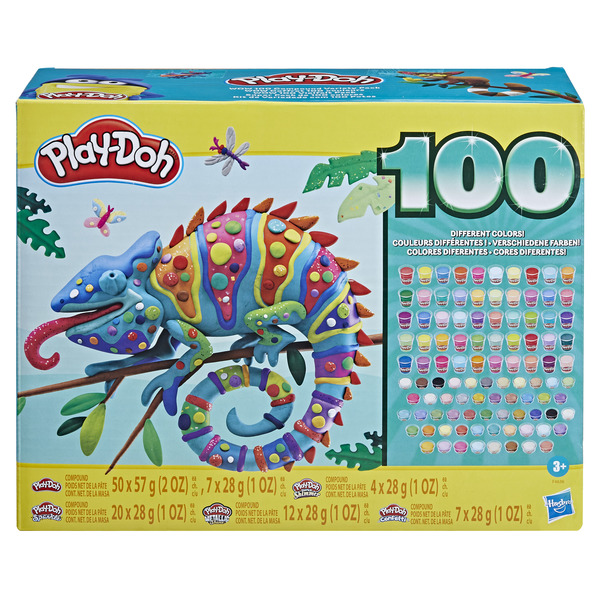 Pâte à modeler - Coffret 100 pots de pâte Play-Doh 