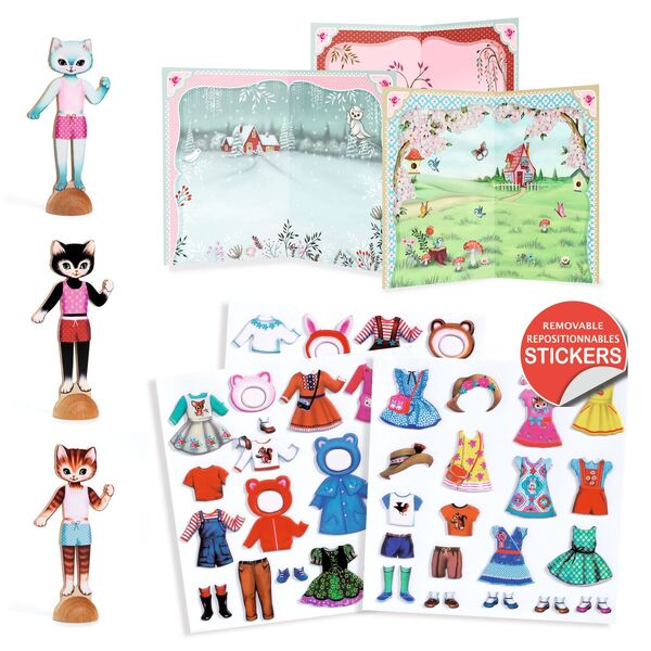Collage Little dressing - Chat