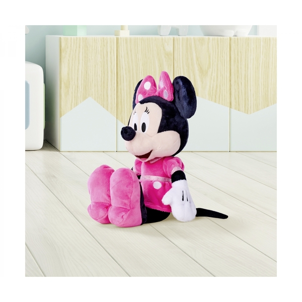 Minnie Mouse robe rose peluche Disney