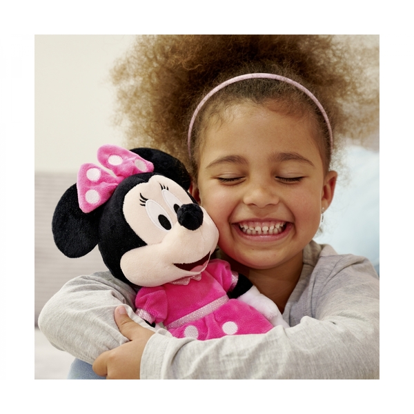 Minnie Mouse robe rose peluche Disney
