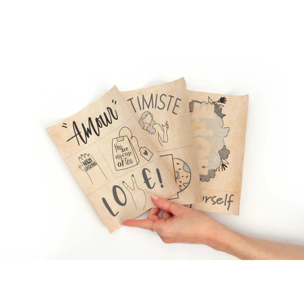 Kit DIY broderie sur vêtement - Self Love