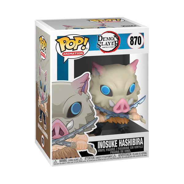 Figurine Pop Demon Slayer Inosuke Hashibira - Funko Pop n°870