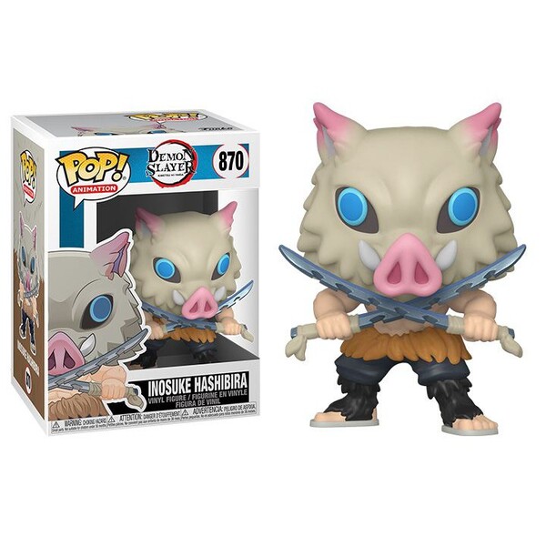 Figurine Pop Demon Slayer Inosuke Hashibira - Funko Pop n°870