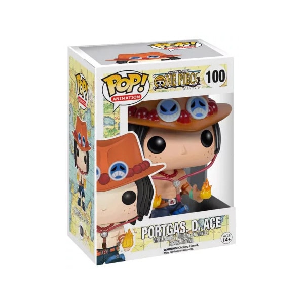 Figurine Portgas D. Ace One Piece - Funko Pop n°100