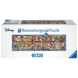 Puzzle 40 000 pièces - Mickey au fil des années 