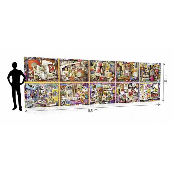 Puzzle 40 000 pièces - Mickey au fil des années 
