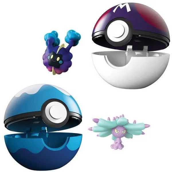 Pokéball avec mini figurine 5cm