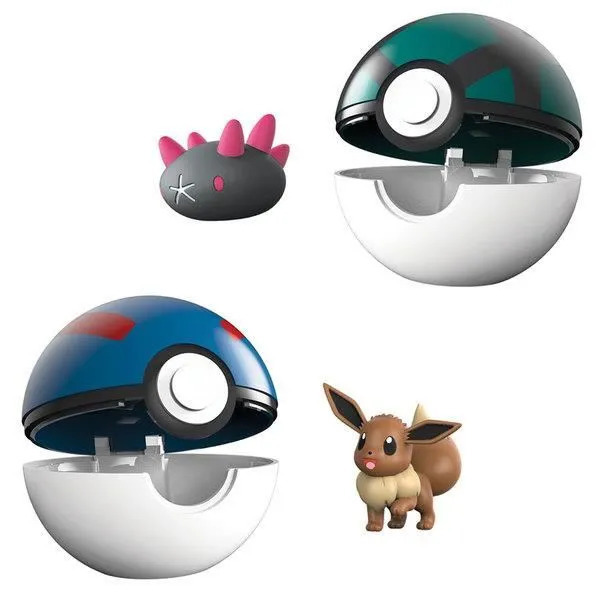 Pokéball avec mini figurine 5cm