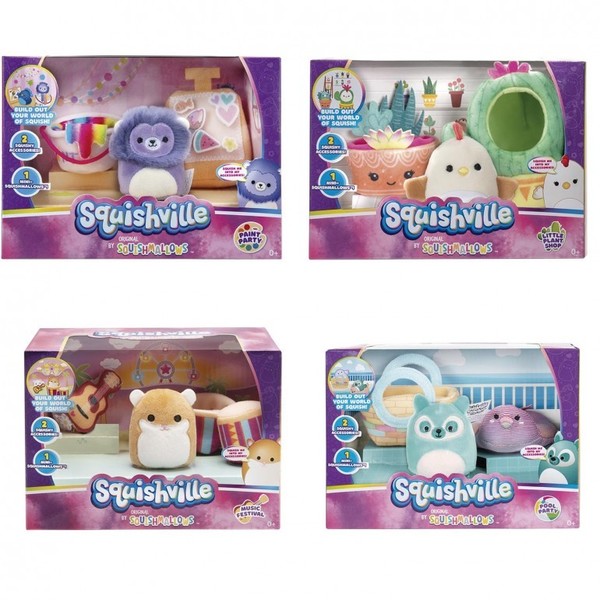 Peluche Squishmallows - Coffret d accessoires