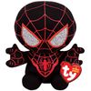 Peluche Spiderman noir Miles Morales - Marvel Beanie Babies