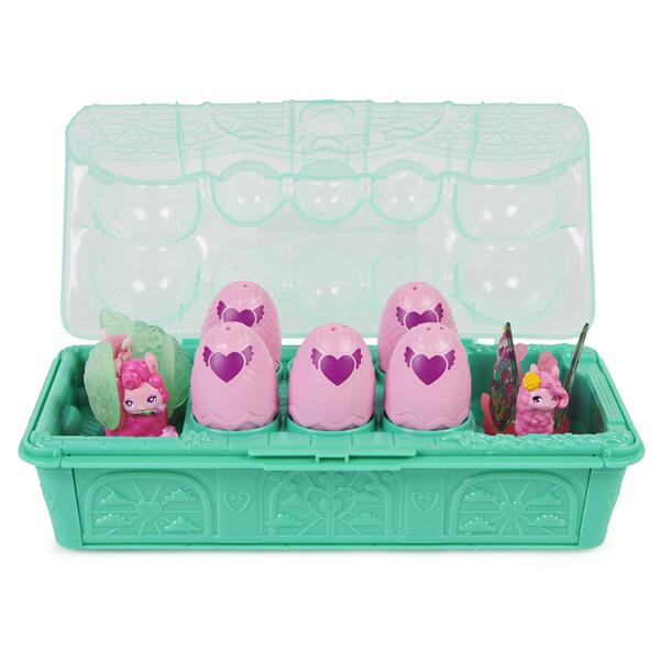 Pack Aventure de 10 figurines - Famille surprise Lama - Hatchimals Rainbow-Cation