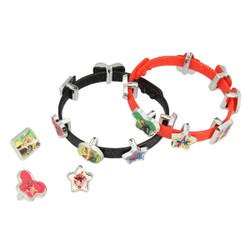 Bracelets pailletés charms Ladybug