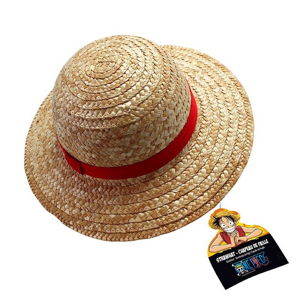 Chapeau de paille Luffy One Piece (taille adulte)