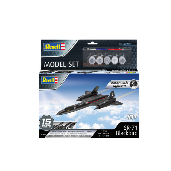 Maquette avion SR-71 Blackbird