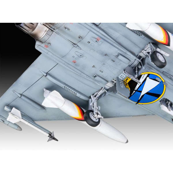 Maquette avion de combat Eurofighter Typhoon Bavarian Tiger 2021