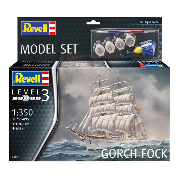 Maquette voilier Gorch Fock