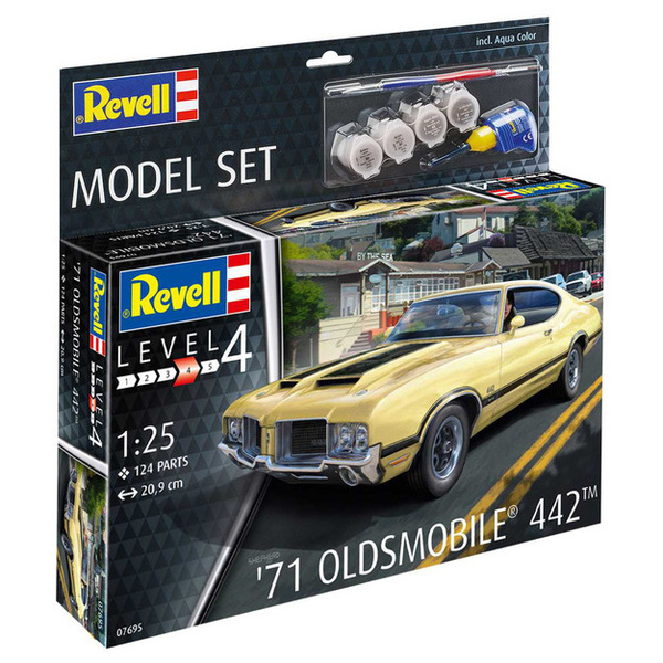 Maquette voiture Oldsmobile 442 Coupé