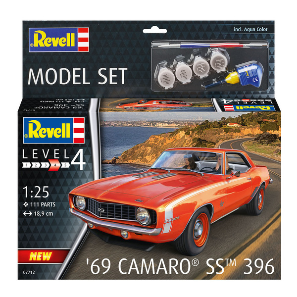 Maquette voiture 69 Camaro SS