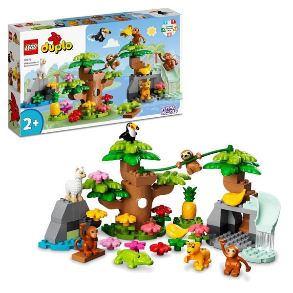 10973 - LEGO® DUPLO - Animaux Sauvages d’Amérique du Sud