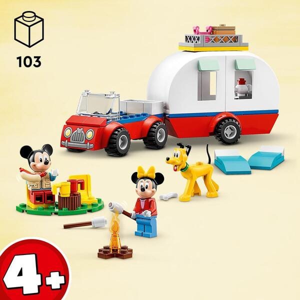 10777 - LEGO® Disney - Mickey et Minnie Mouse font du Camping