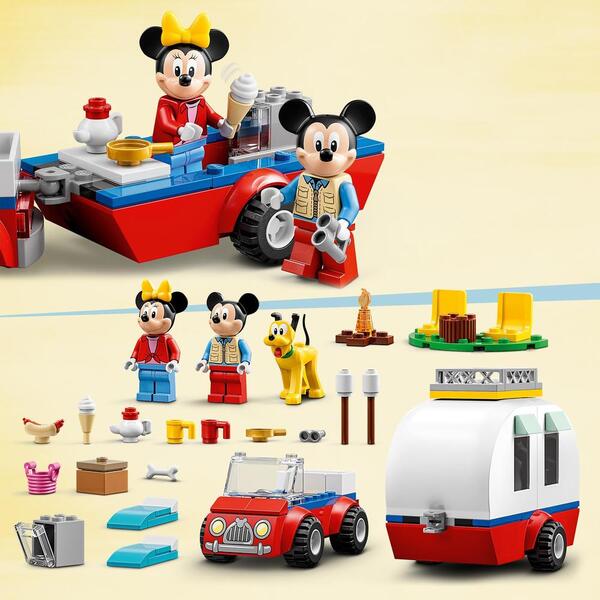 10777 - LEGO® Disney - Mickey et Minnie Mouse font du Camping