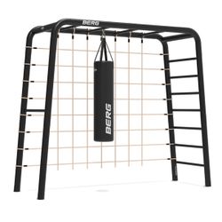 Aire de jeux Playbase Médium sac de boxe et filet d'escalade