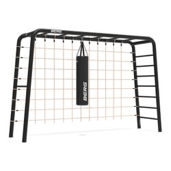 Aire de jeux Playbase Large sac de boxe et filet d'escalade