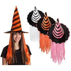 Chapeau sorcière + perruque