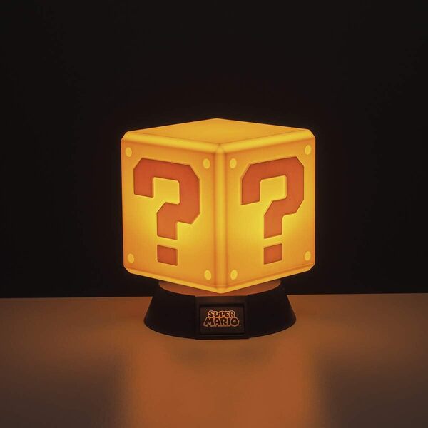 Lampe Super Mario bloc question