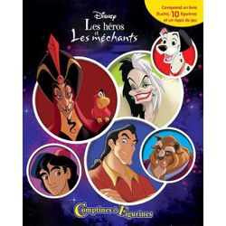 Comptines et figurines - Les héros et les méchants de Disney