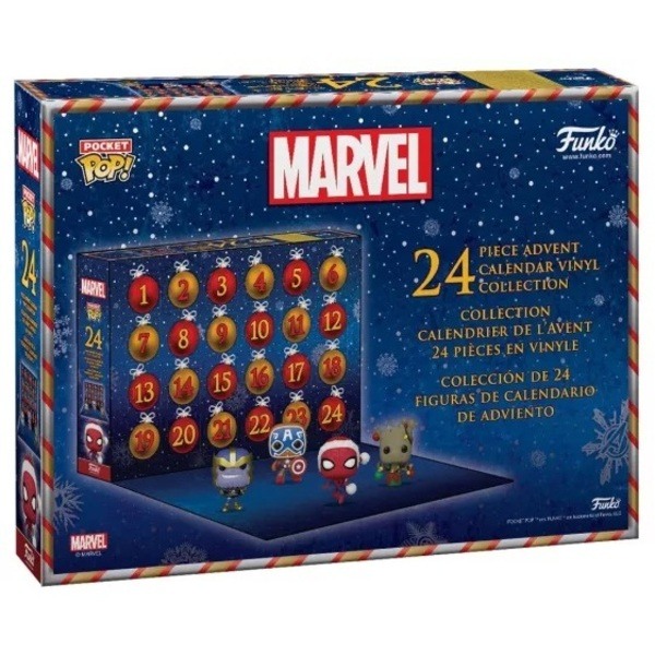 Calendrier de l Avent 2022 - Funko Pop Marvel Avengers