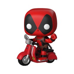 Figurine Deadpool sur son Scooter - Funko Pop - N°45